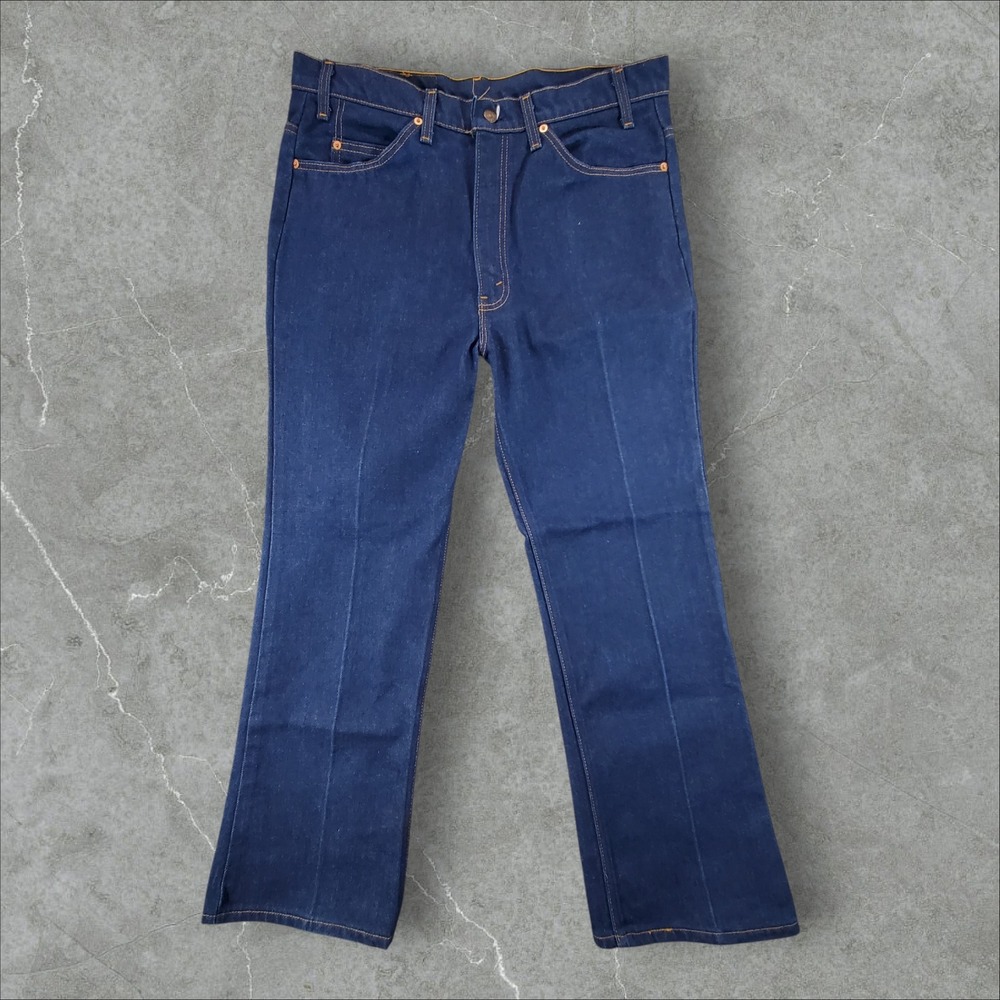 Levi's 516 Jeans Mens 38x30 Blue Vintage Orange Tab Made in USA 20516-0914